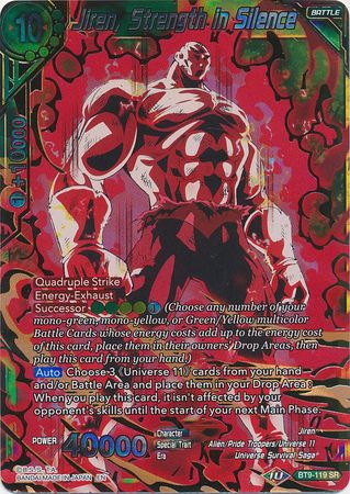 Jiren, Strength in Silence [BT9-119]