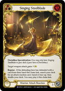 Singing Steelblade [U-WTR121] Unlimited Rainbow Foil