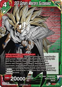 SS3 Gohan, Masters Surpassed (P-241) [Promotion Cards]