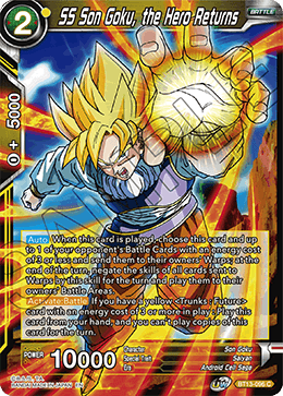 SS Son Goku, the Hero Returns (Common) [BT13-096]