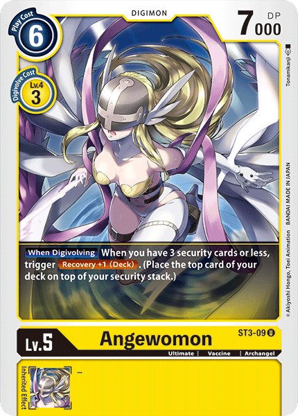 angewomon digimon card CoreTCG - Angewomon