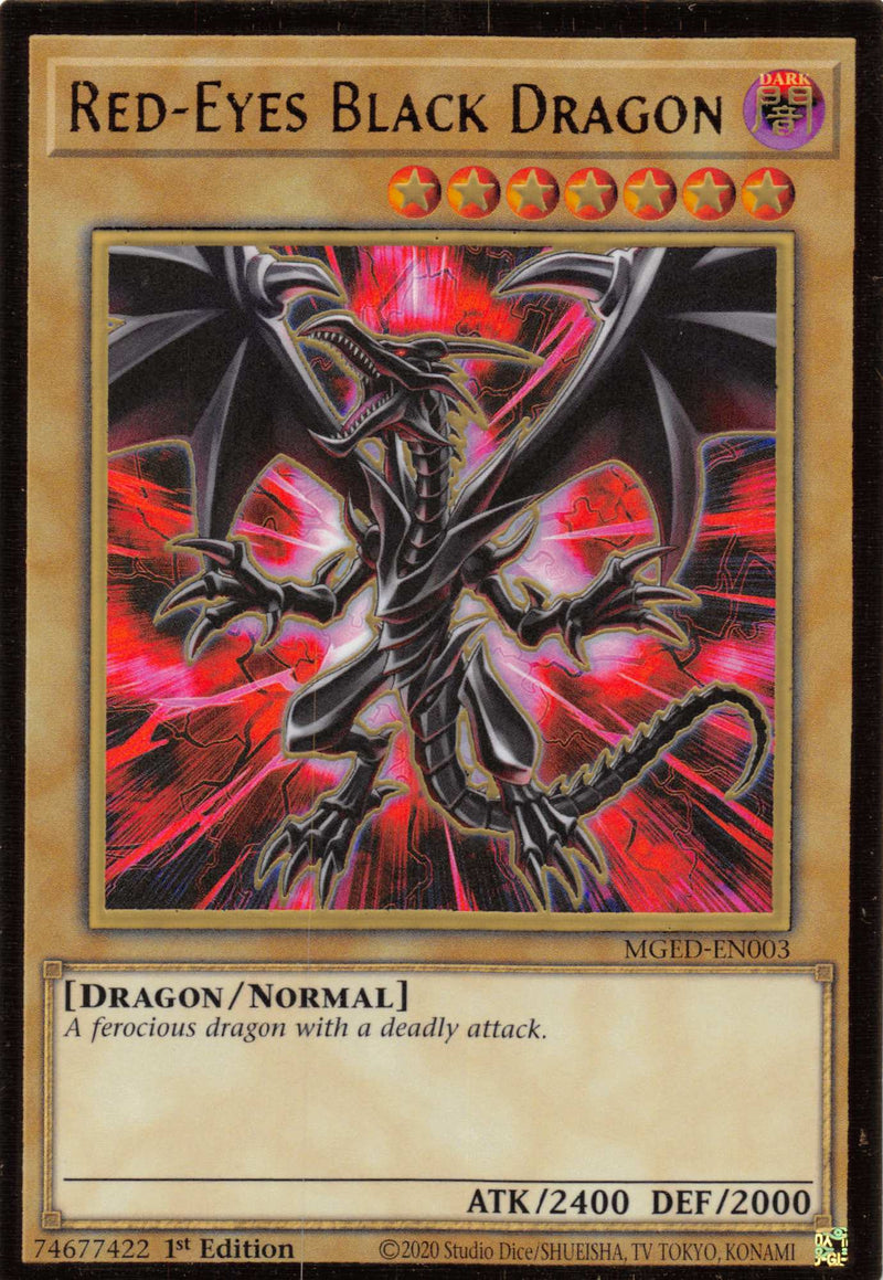 Yu-Gi-Oh! – Red-Eyes B. Dragon (Exclusive Black Edition)