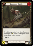 Ravenous Rabble (Yellow) [ARC192-C] 1st Edition Rainbow Foil