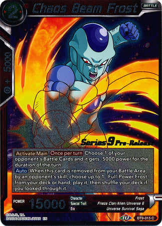 Chaos Beam Frost [BT9-015]
