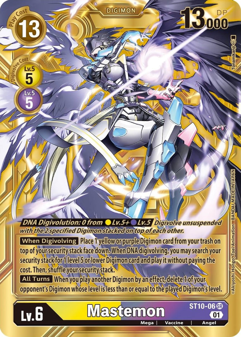 monster cards digimon masters Mastemon [ST10-06] (Alternate Art) [Dimensional Phase]