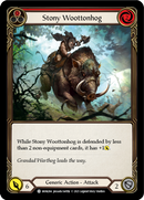 Stony Woottonhog (Red) [MON284-RF] 1st Edition Rainbow Foil