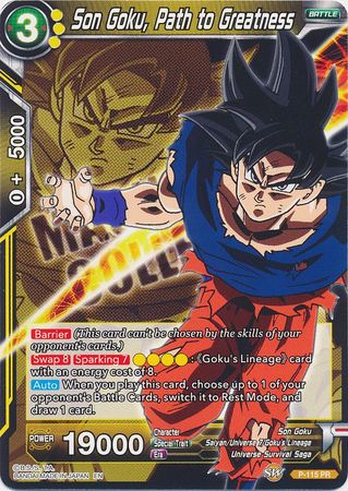 Son Goku, Path to Greatness [P-115]