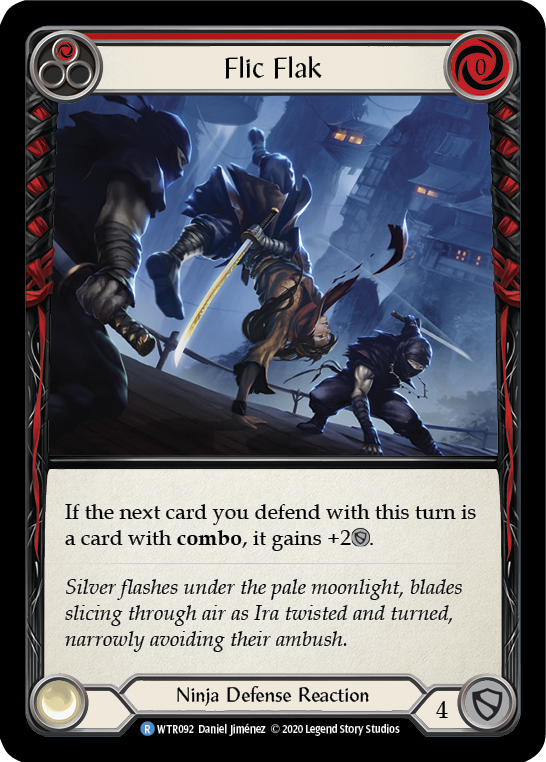 Flic Flak (Red) [U-WTR092] Unlimited Rainbow Foil