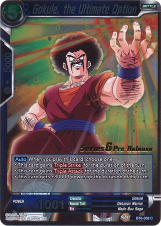 Gokule, the Ultimate Option [BT6-038_PR]