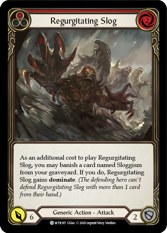 Regurgitating Slog (Red) [U-WTR197] Unlimited Normal