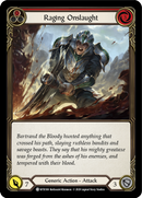 Raging Onslaught (Red) [U-WTR188] Unlimited Rainbow Foil