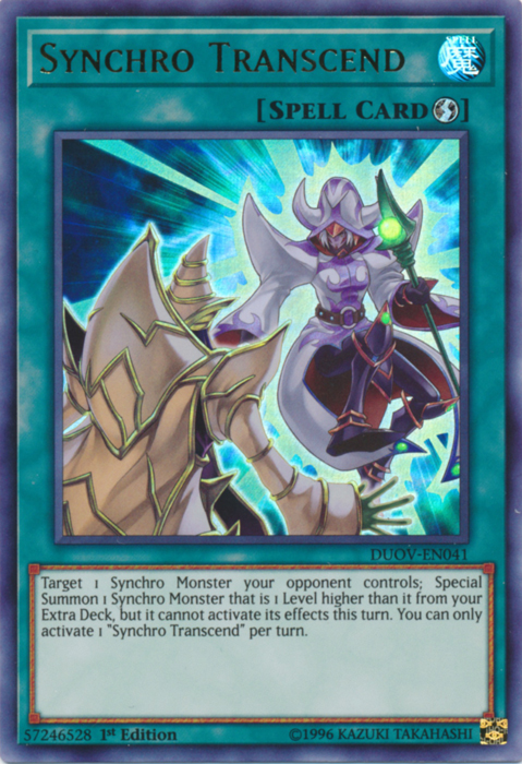 yugioh synchro spell cards Yu-Gi-Oh! - De-Synchro (5DS2-EN029) - 5Ds Starter Deck 2009-1st Edition When a Synchro Monster you control is destroyed by battle Synchro Fellowship - Legendary 5D's