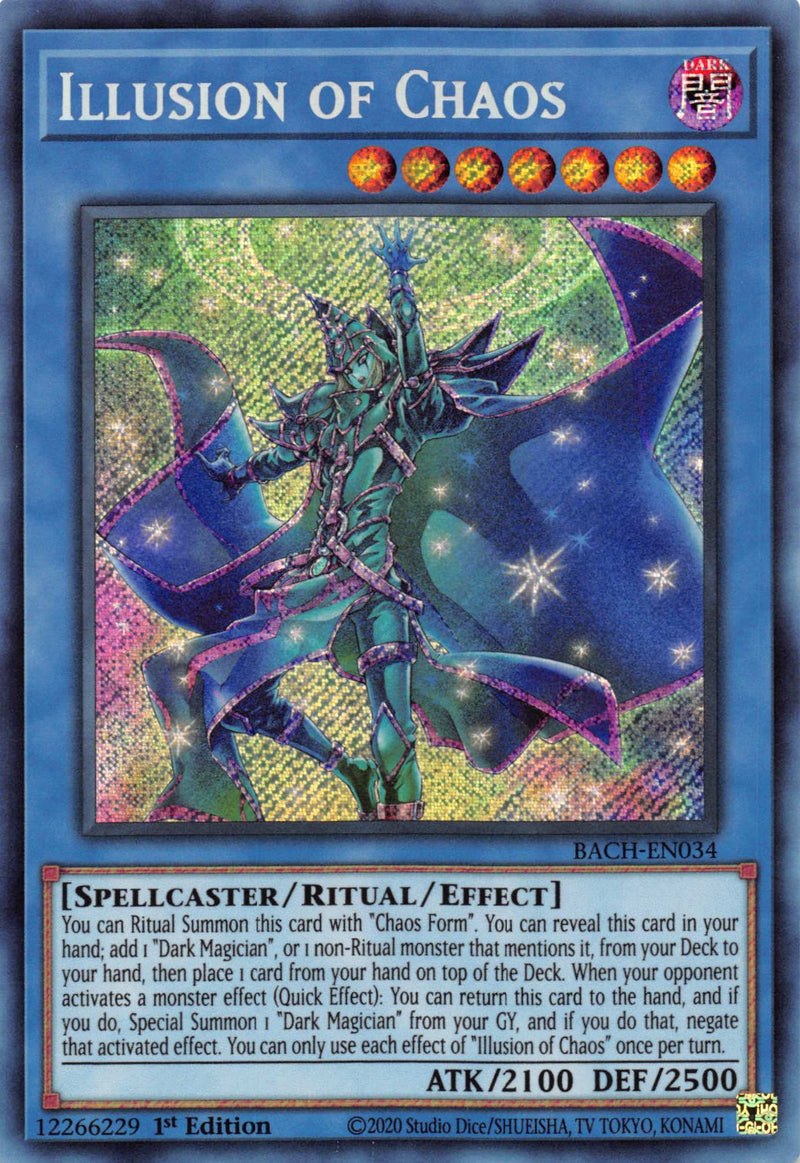 yugioh dark illusion card Illusion of Chaos [BACH-EN034] Secret Rare