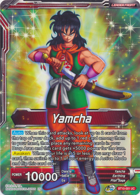 Yamcha // Yamcha, Supersonic Striker (BT10-001) [Rise of the Unison Warrior Prerelease Promos]