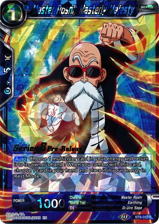 Master Roshi, Masterly Majesty [BT8-032_PR]