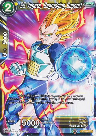 SS Vegeta, Begrudging Support [XD3-06]
