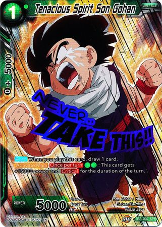 Tenacious Spirit Son Gohan (SPR) [TB3-037_SPR]