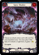 Spew Shadow (Blue) [MON214-RF] 1st Edition Rainbow Foil