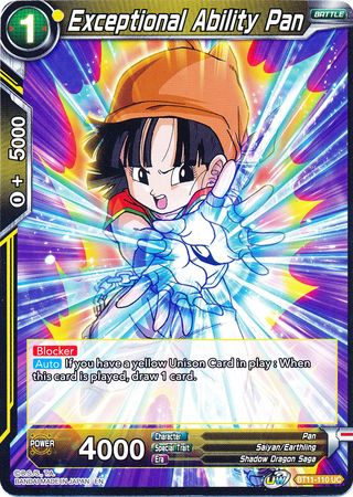 Exceptional Ability Pan [BT11-110]