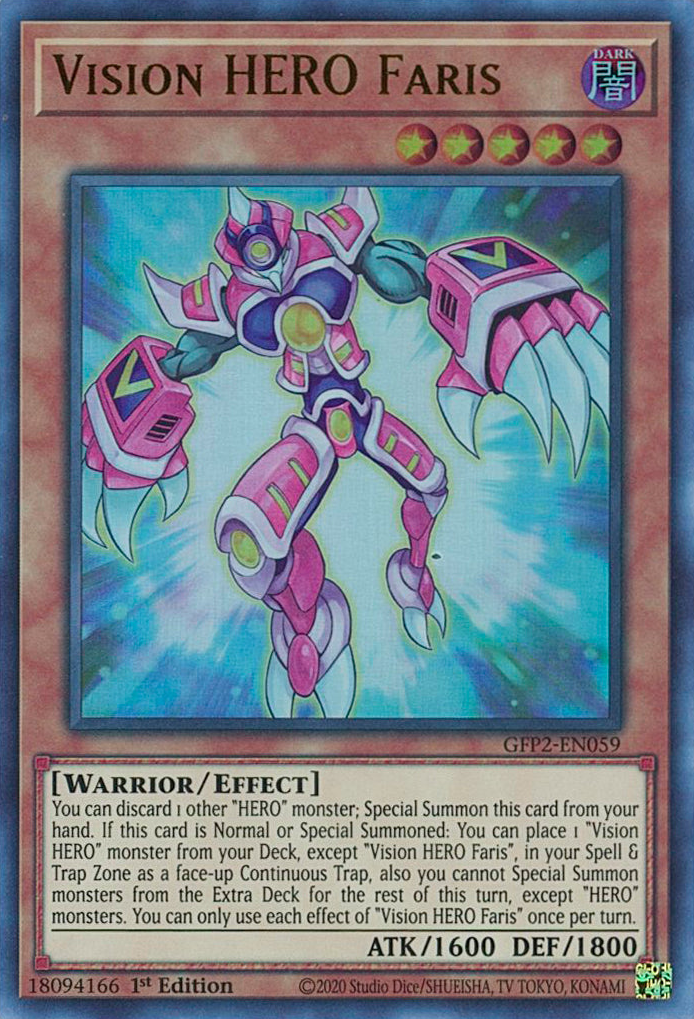 yugioh vision hero cards Yu-Gi-Oh! Card BLHR-EN009 Vision HERO Gravito (Ultra Rare)