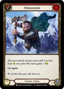 Minnowism (Red) [MON296-RF] 1st Edition Rainbow Foil