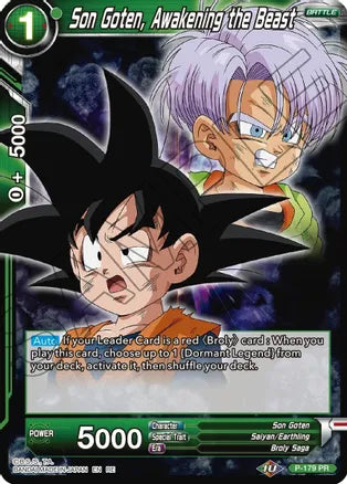 Son Goten, Awakening the Beast [P-179]