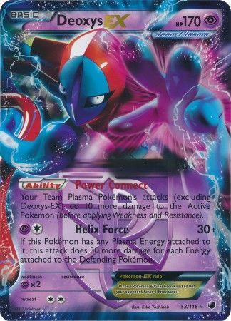 Deoxys EX (Plasma Freeze) (53/116) [Jumbo Cards]
