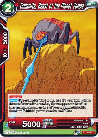 Goliamite, Beast of the Planet Vampa [BT11-020]