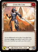 Cross the Line (Red) [MON045-RF] 1st Edition Rainbow Foil