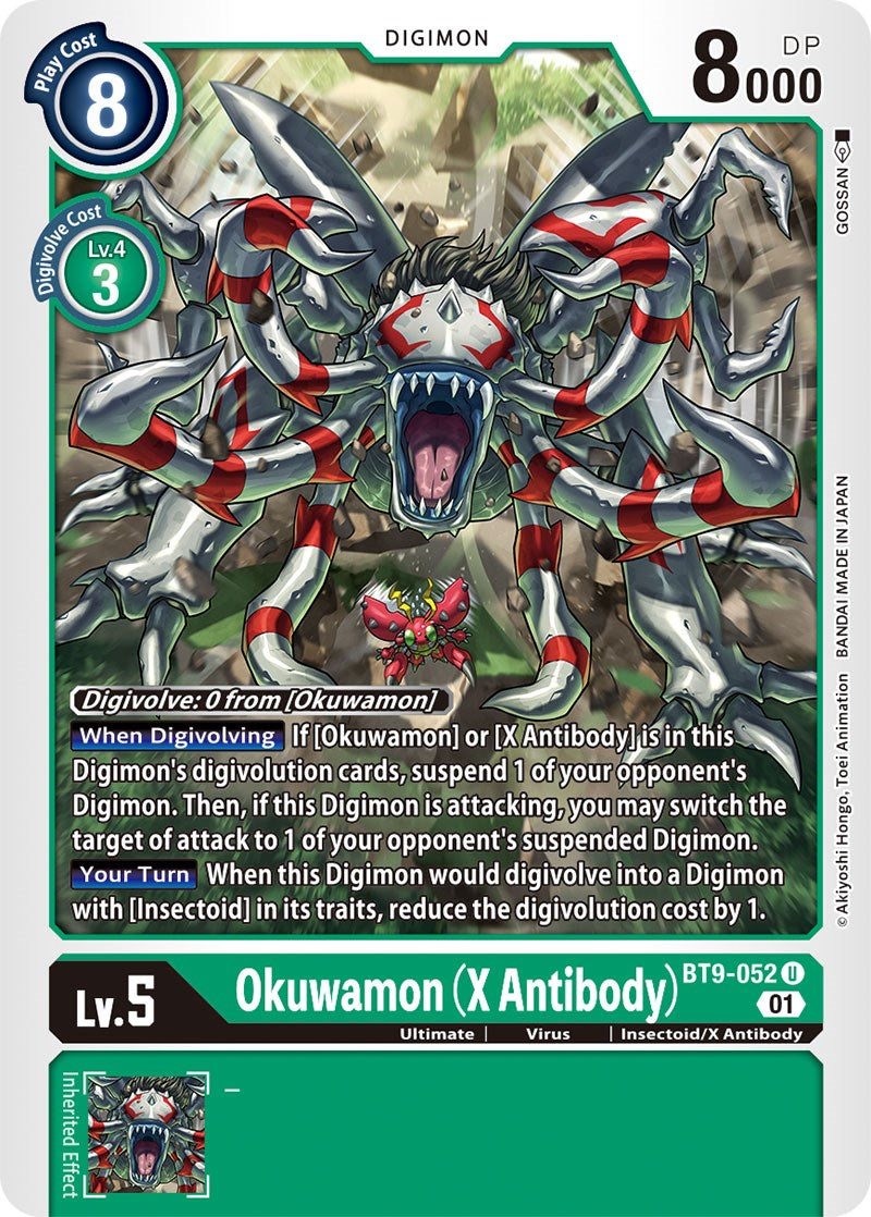 digital monster card game digimon 15th anniversary box 401 Games Canada - Agumon (X Antibody) (Alternate Art) - BT9-008 main image 0
