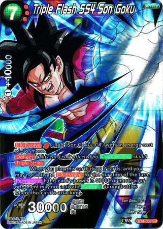 Triple Flash SS4 Son Goku [BT4-003]
