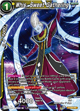 Whis, Sweet Gathering (P-324) [Tournament Promotion Cards]