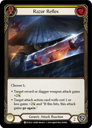 Razor Reflex (Yellow) [U-WTR210] Unlimited Rainbow Foil