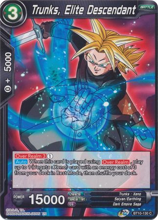 Trunks, Elite Descendant [BT10-130]