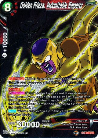 Golden Frieza, Indomitable Emperor (SPR) [BT6-017_SPR]