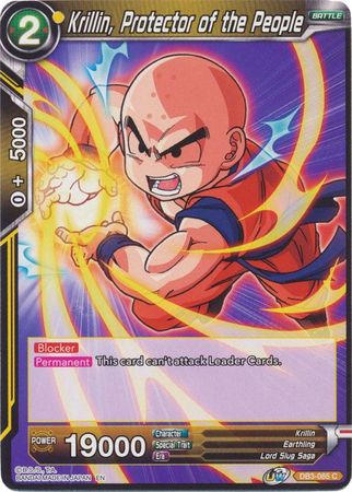 Krillin, Protector of the People [DB3-085]