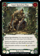 Sand Sketched Plan [U-WTR009] Unlimited Rainbow Foil