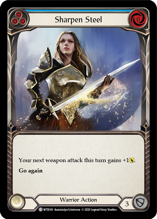 Sharpen Steel (Blue) [U-WTR143] Unlimited Normal