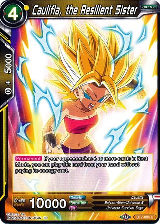 Caulifla, the Resilient Sister [BT7-084]