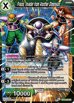 Frieza, Invader from Another Dimension [BT13-063]