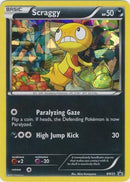 Scraggy (Cracked Ice Holo) (BW25) [Black & White: Black Star Promos]