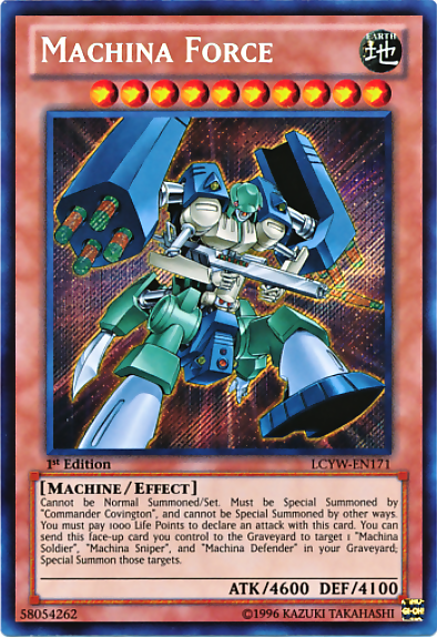 machina cards yugioh Soldier - Yu-Gi-Oh Cannot be Normal Summoned/Set Sceptyr's Support (Machina Reloaded) (9/9)