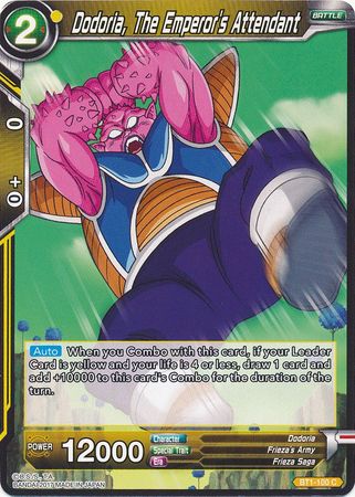 Dodoria, The Emperor's Attendant [BT1-100]