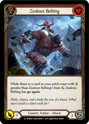 Zealous Belting (Red) [U-MON293-RF] Unlimited Rainbow Foil
