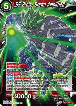 SS Broly, Brawn Amplified (Uncommon) [BT13-024]