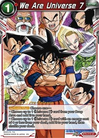 We Are Universe 7 [BT9-018]