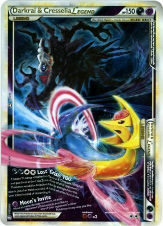 darkrai pokemon card full art Darkrai & Cresselia Legend (Complete)