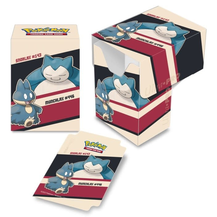 Pokemon Snorlax Deck Box